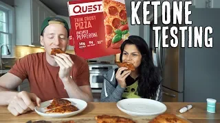 Quest Pizza Review + Ketone Testing | Full Day of Keto Eating