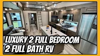 Luxury 2 Bedroom 2 Full Bath w/ Loft Fifth Wheel! 2023 Grand Design Solitude 391DL