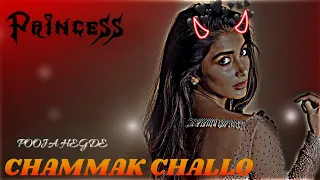 🥵chammak challo x ft.pooja Hegde🥵 whatsapp status🔥bm fun🥀