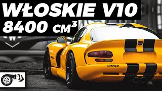 Dodge Viper - analiza auta z największym seryjnie montowanym silnikiem. Generator frajdy z V10 8.4L