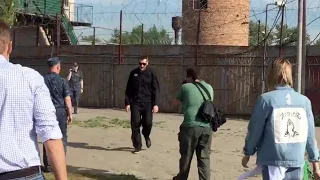 Из колонии (в пгт Нарышкино ) выпустили О. Навального...