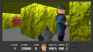 Longplay: Wolfenstein 3D [MOD] - Eisenfaustian Bargain Edition (2000-2023) | 4K/60