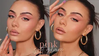 PINK SOFT GLAM MAKEUP TUTORIAL