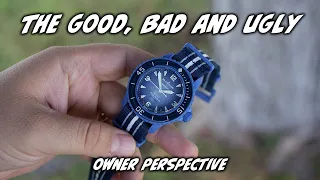 Blancpain x Swatch Fifty Fathoms Atlantic - Honest Review