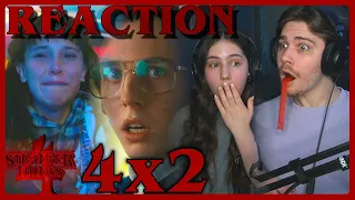 My SISTER and I REACT to STRANGER THINGS SEASON 4 Episode 2! !Stranger Things 4x2 REACTION!!