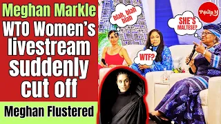 Meghan ARGUES with Host On Stage During Seminar Livestream 😱🤬 (Nigeria Flop)