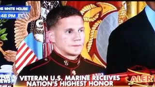 CPL WILLIAM KYLE CARPENTER RECEIVES MEDAL OF HONOR