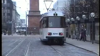 German Trams Darmstadt 1991