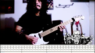 Megadeth - Hangar 18 (Guitar middle EXOTIC SOLO with TABS)