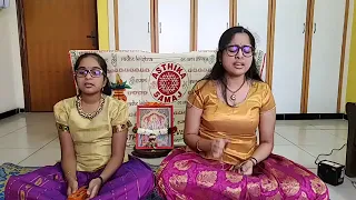 Bhajanamrutham 2020 - Kum. Lakshmi Subbharaman & Kum. Prathyusha Subbharaman