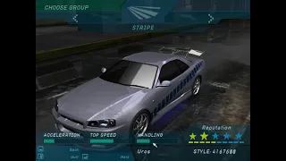 Need For Speed Underground - How to make Brian's Skyline from 2 Fast 2 Furious