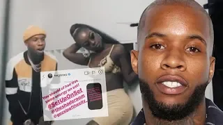 Model EXPOSES Tory Lanez For STAGING That "Behind-The-Scenes" Instagram Video