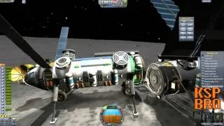 Mun Kethane Tankers + Solar Bugs - KSP BRO!