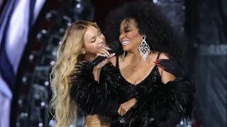 [LA B-Day Show] Diana Ross surprises Beyonce & crowd! (Night 3)