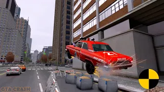 GTA 4 CRASH TESTING REAL CAR 186