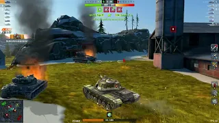 IS & T110E4 & Tiger 1 - World of Tanks Blitz