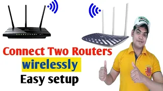 How To Connect Two Tp-link  Router wirelessly 100% Working | (WDS) Wireless distribution system