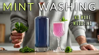 Stop Muddling, Start Mint Washing - New Cocktail Hack