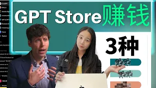 用GPT赚钱实战指南，0成本每个人都能从AI中获利！GPT Store赚钱:未来3到5年最有可能暴富的GPT store赚钱想要做好，你需要知道这三种...