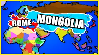 Roman Empire vs Mongol Empire... (World War Simulator)