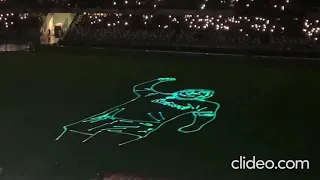 Serie A 2021-22, Napoli-Lazio: l'omaggio dello stadio a Diego Armando Maradona