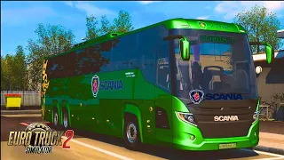 Scania Tourist Bus Mod Long Driving ETS 2- 1.31 | GIRL GAMER |