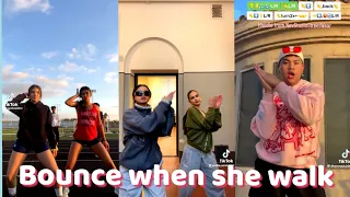 Bounce when she walk| tiktok compilation videos 2023