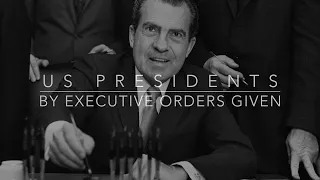 US Presidents by Executive Orders Given
