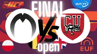 Mooncatchers (Brussels, BEL) vs Clapham Ultimate (London, GBR) —  🥇 OPEN FINAL 🥈  — EUCF 2023