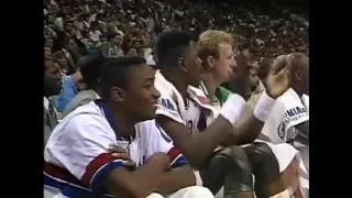 All 17 Dunks From the 1990 NBA All-Star Game (Jordan, Barkley, Pippen, Rodman)