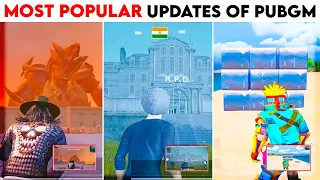 All 5+ MOST POPULAR *PUBG MOBILE UPDATES* Ever 😱 Who was the best updates Ever! [Hindi]