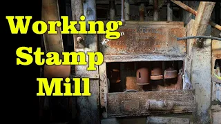 LOOK WHAT WE FOUND !!! Working Stamp Mill with Tons of Gold - ask Jeff Williams