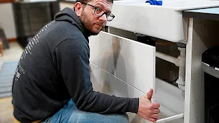 Opps!!! I didnt account for this!!! IKEA Drawers Install  | Episode 5