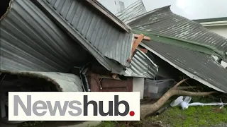 Terrifying stories emerge from Levin as hundreds of volunteers clean up after tornado | Newshub