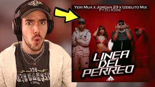 LUV REACCIONA A | YERI MUA, EL JORDAN 23, UZIELITO MIX, DJ KIIRE - LINEA DEL PERREO (OFFICIAL VIDEO)