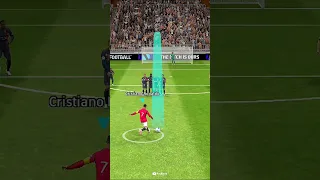 Young Ronaldo Knuckleball freekick #efootball #efootball2023 #pes2023 #pes2021 #pes #ronaldo #shorts