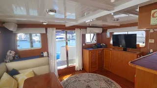 2001 SEAHORSE 52 PILOT HOUSE FOR SALE