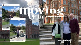 ROYAL HOLLOWAY MOVE IN VLOG | Moving In + Room Tour 🧳