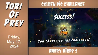 How To Beat Angry Birds 2 Golden Pig Challenge!  May 17 - Complete!