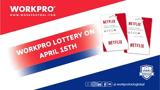 WORKPRO LOTTERY ON APRIL 15TH