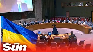 LIVE: U.N Council meets to discuss crisis in Ukraine on six-month anniversary of Russian invasion