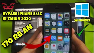 TUTORIAL BYPASS ICLOUD IPHONE 5/5C SEHARGA 170 RB MENGGUNAKAN WINDOWS [2020]