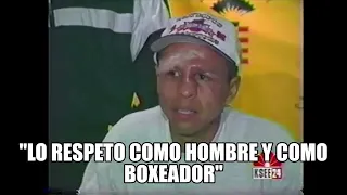 ESTE DIA EN EL BOXEO. Manuel Mantecas Medina tres veces campeón de peso pluma.