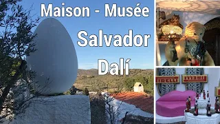 Visite complète de la Maison Musée de Salvador Dalí à Portlligat - Cadaqués VLOG Reportage Espagne