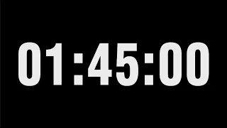 1 Hour 45 Minute Timer Countdown / 105 Minute Timer Countdown | 1:45:00