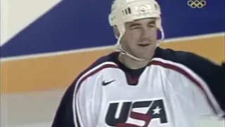 John LeClair 2nd Goal - USA vs. Belarus, 2002 Olympics Round Robin