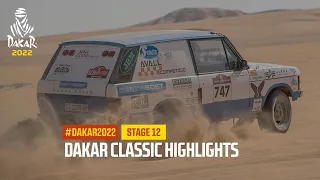 Dakar Classic Highlights - Stage 12 - #Dakar2022