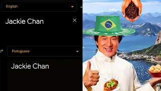 Jackie Chan in different languages meme