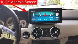 Road Top 10.25" Android Screen Installation for Mercedes GLK