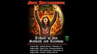 Anthrax's Joey Belladonna announces his Ronnie James DIO tribute band!